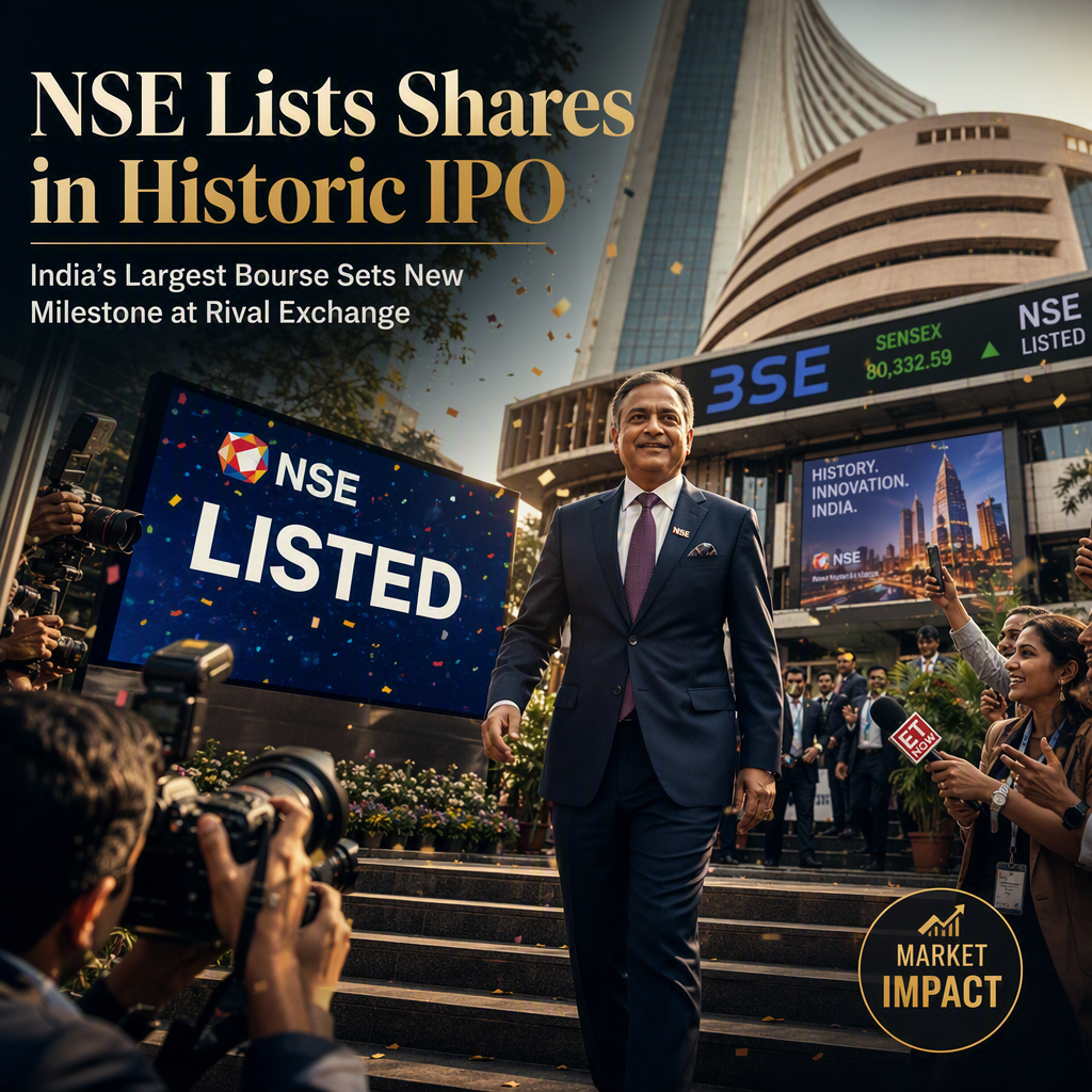 National Stock Exchange of India Set for Landmark Public Listing After Second-Largest IPO
