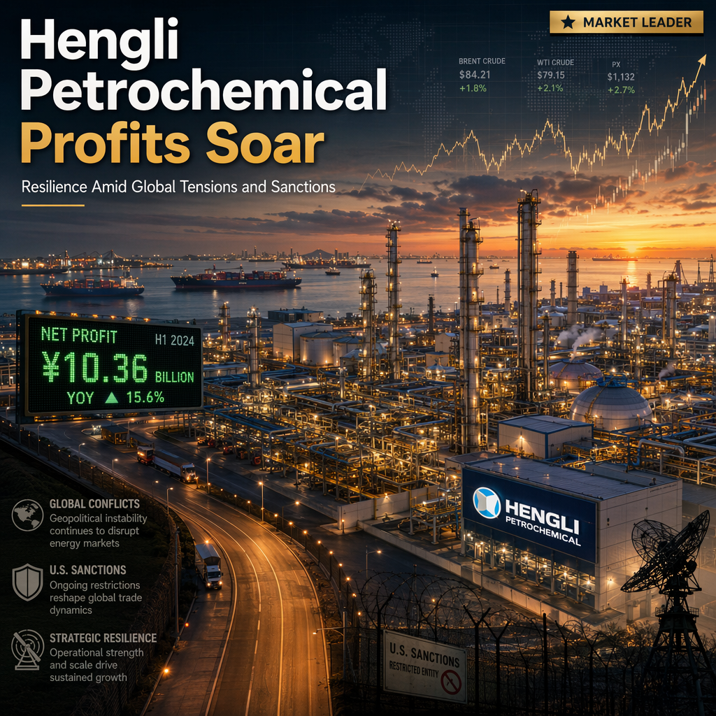 Hengli Petrochemical Leads Profit Surge Amid Global Conflicts and U.S. Sanctions