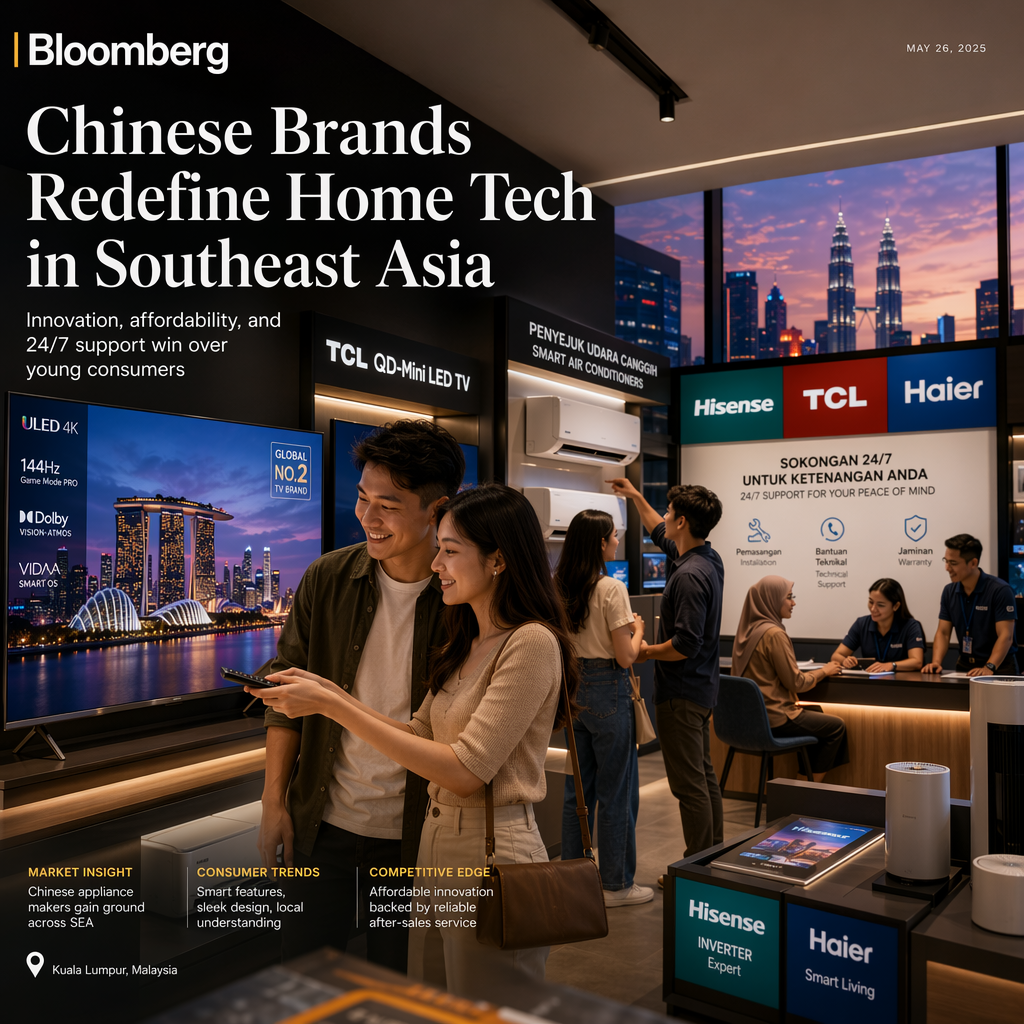 Chinese Appliance Brands Expand Market Share in Southeast Asia with Innovation and Support