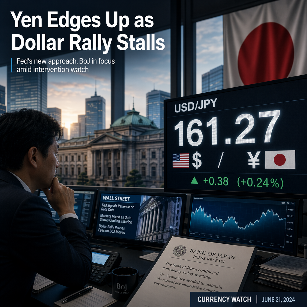 Japanese Yen Recovers Slightly as US Dollar Rally Pauses After Fed Policy Meeting