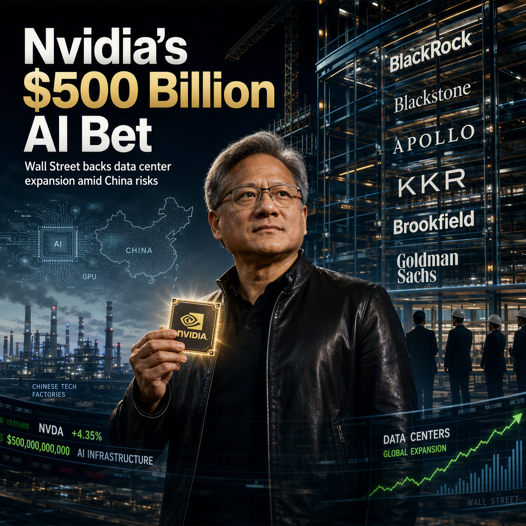 Nvidia Secures $500 Billion Wall Street Financing for AI Expansion Amid China Competition Risks