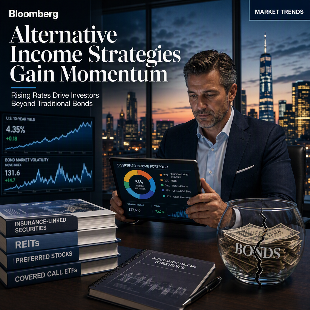 Investors Seek Alternative Income Strategies Amid Rising Interest Rates and Bond Market Uncertainty