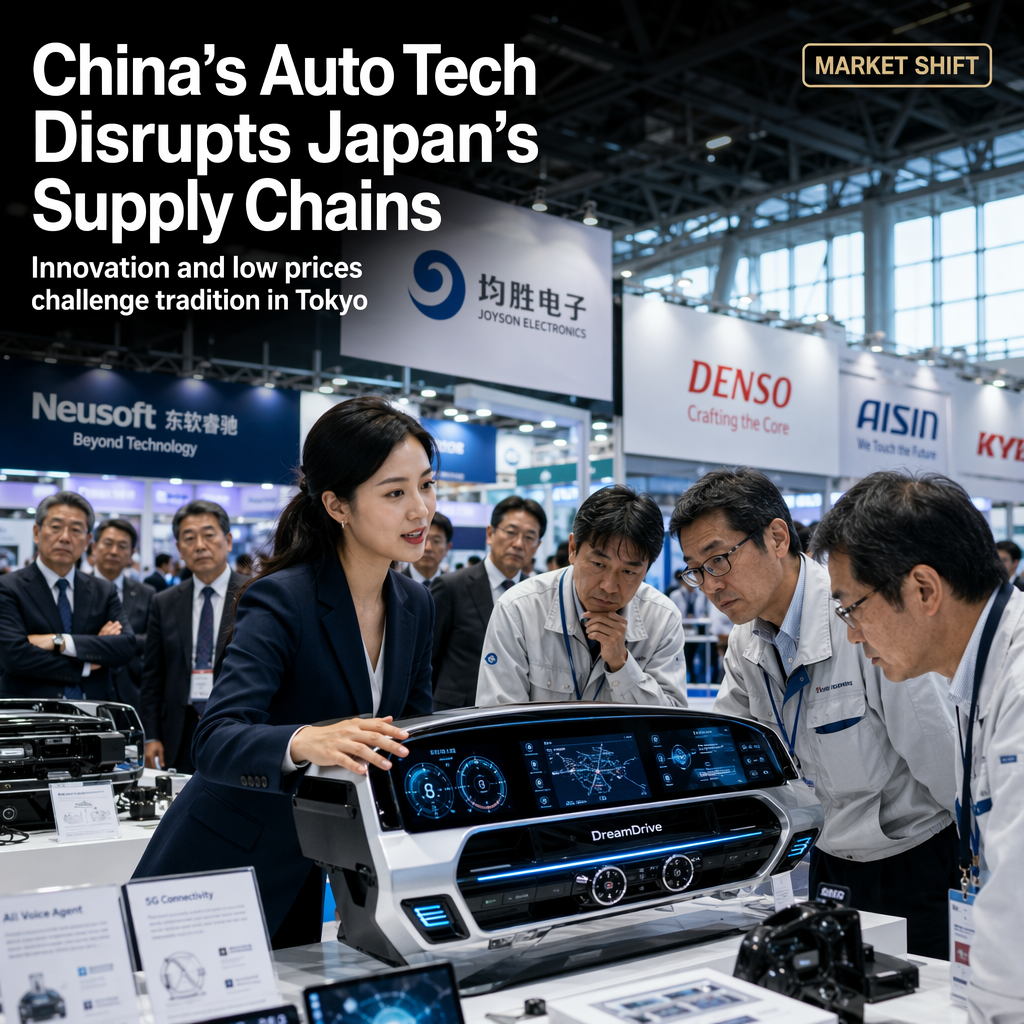 Chinese Auto Parts Makers Challenge Japan’s Traditional Supply Chains With Innovation and Low Prices