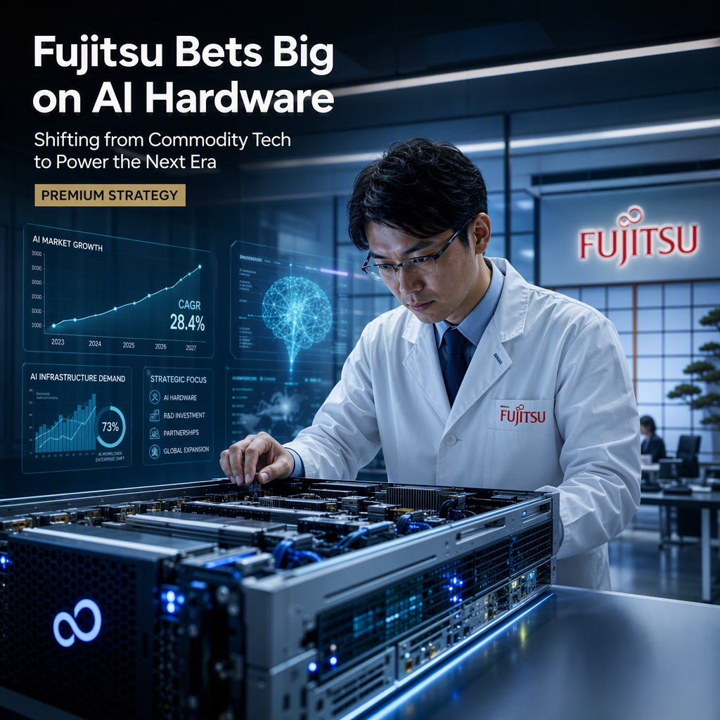 Fujitsu Shifts Focus to AI Hardware, Plans Exit from Commodity-Grade Products