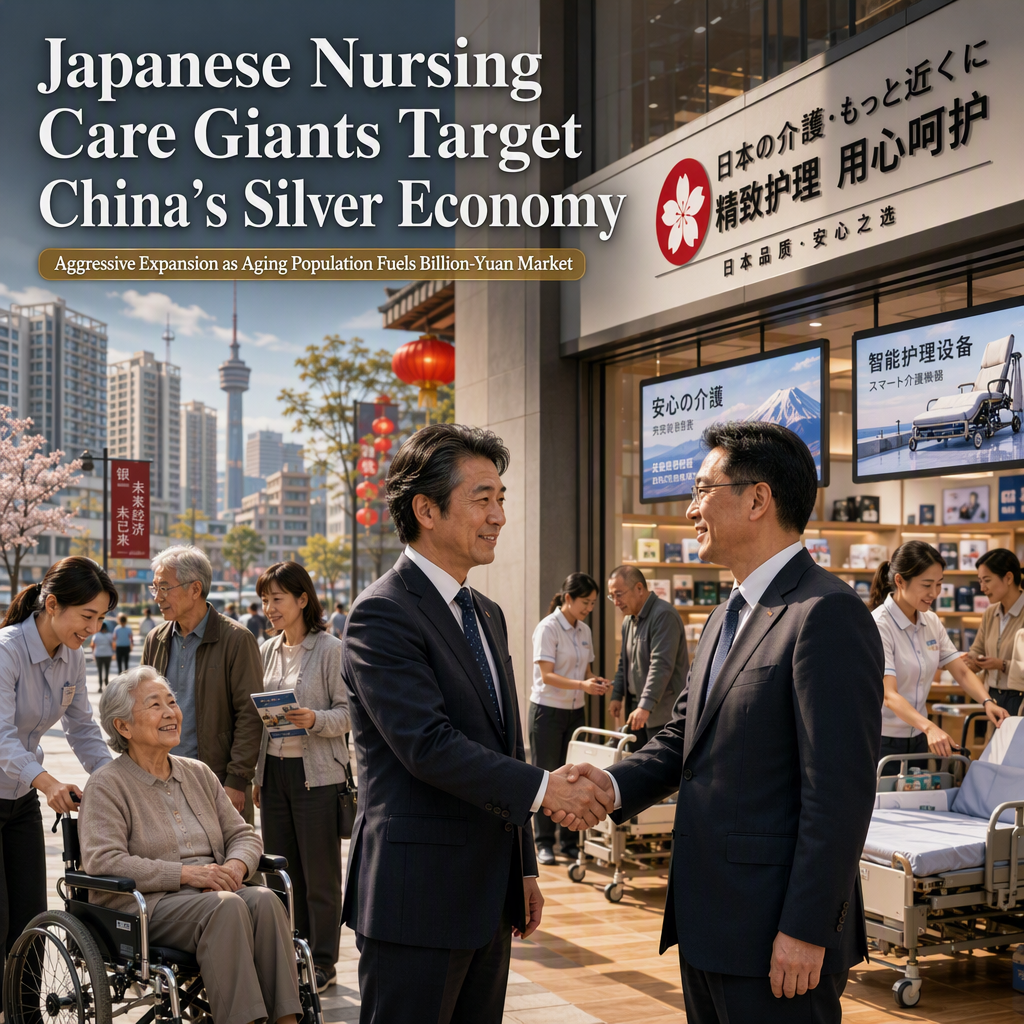 Japanese Nursing Care Retailers Target China’s Expanding ‘Silver Economy’ with Aggressive Store Rollout