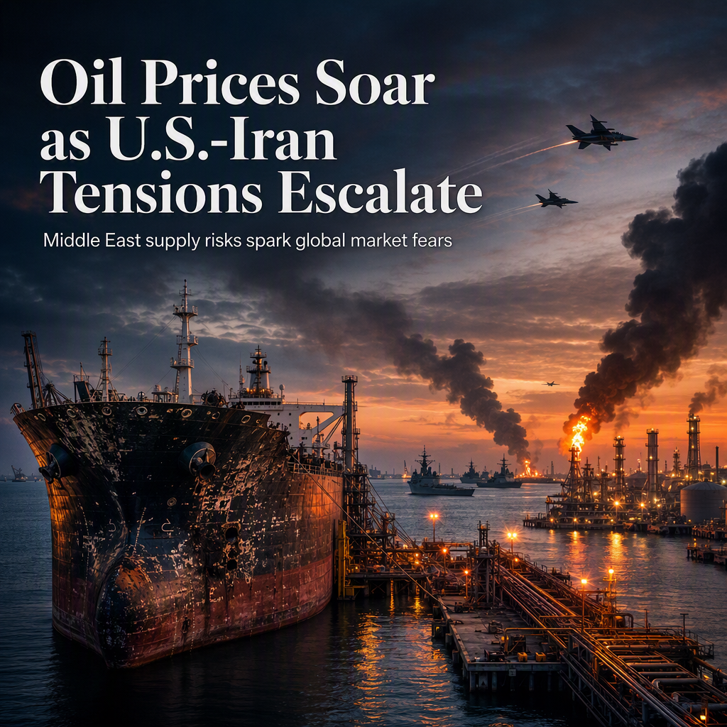 Oil Prices Surge Amid Escalating U.S.-Iran Strikes and Middle East Supply Risks
