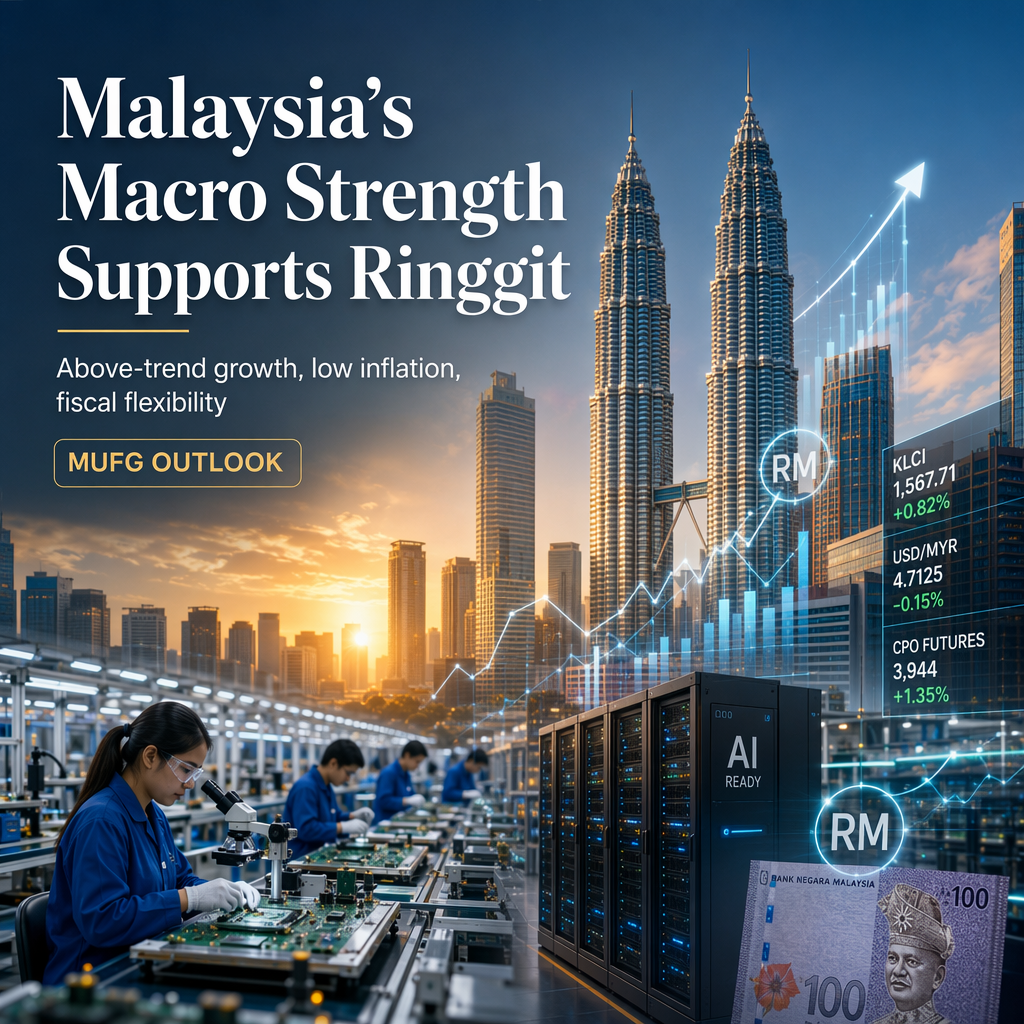 Malaysia's Balanced Macro Profile Supports Ringgit Amid Above-Trend Growth and Low Inflation, Says MUFG