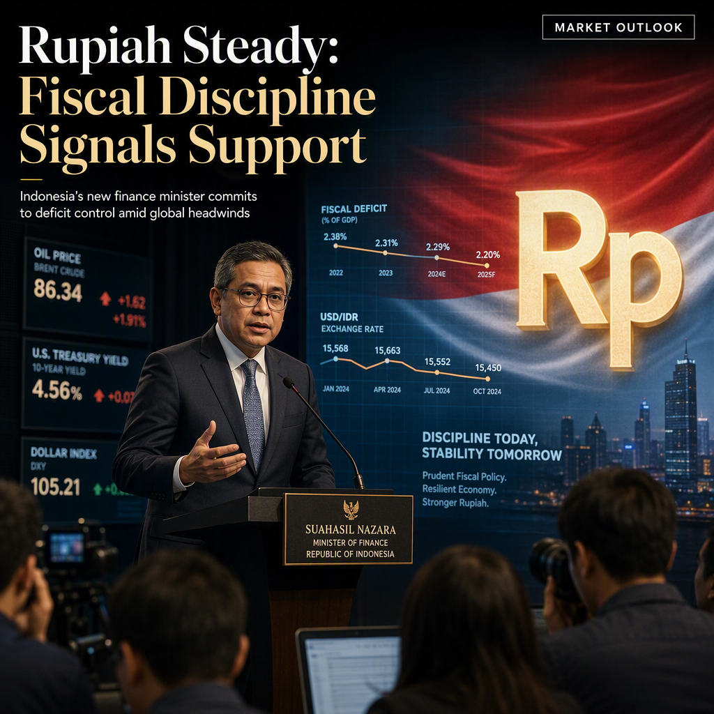 Indonesian Rupiah Supported by Fiscal Discipline Amid External Pressures, Says OCBC