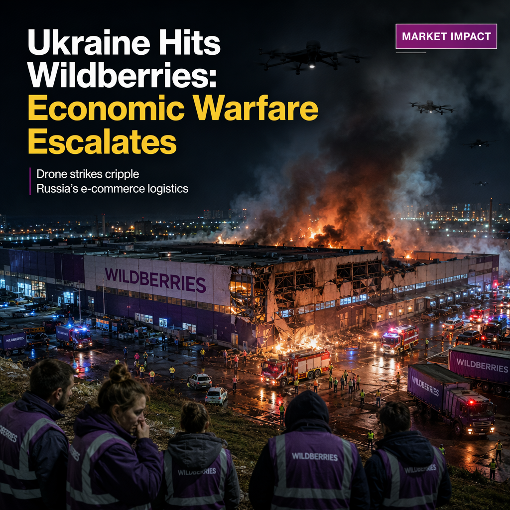 Ukraine Targets Russian E-Commerce Giant Wildberries in Escalating Drone Strikes