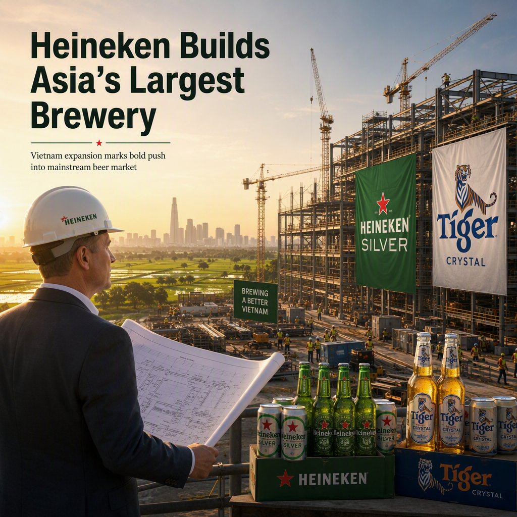 Heineken Announces Major Vietnam Brewery Expansion to Strengthen Asia-Pacific Presence