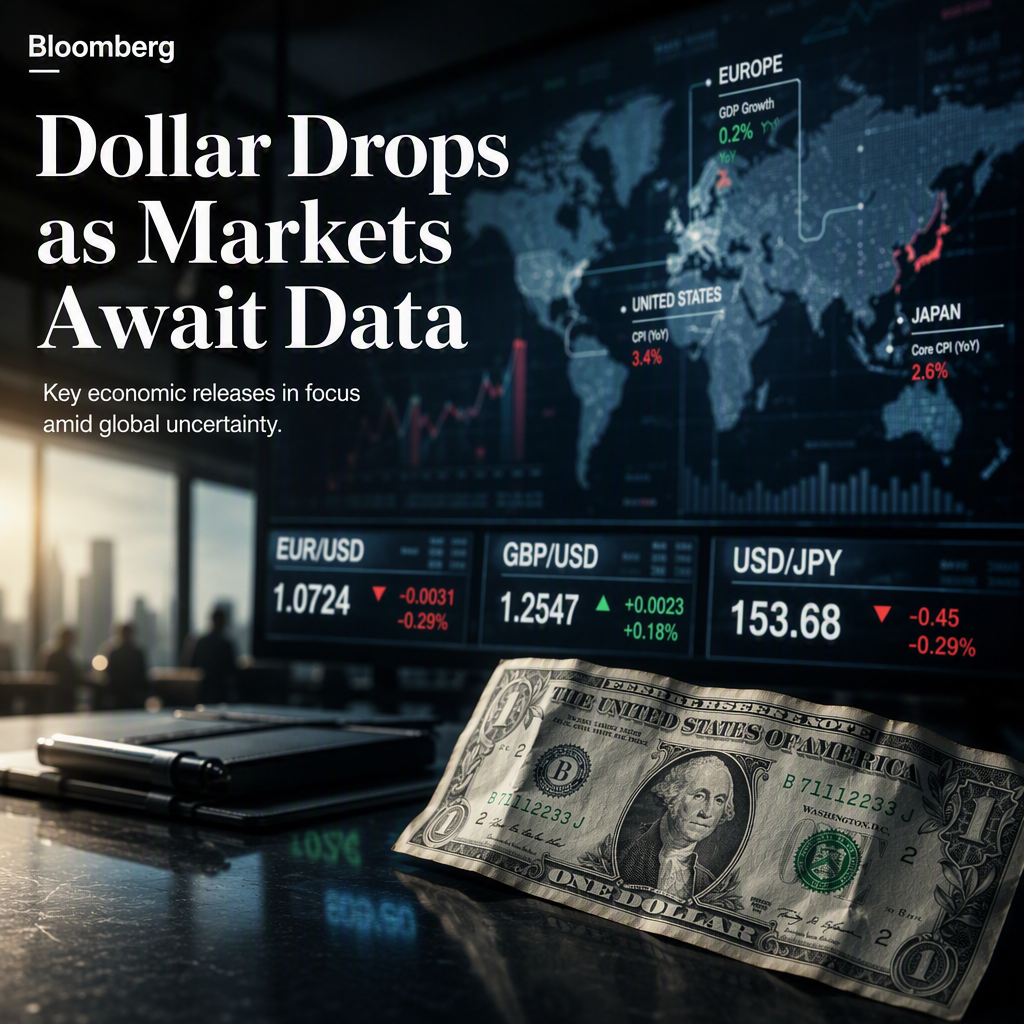 US Dollar Weakens as Markets Eye Key US and European Economic Data