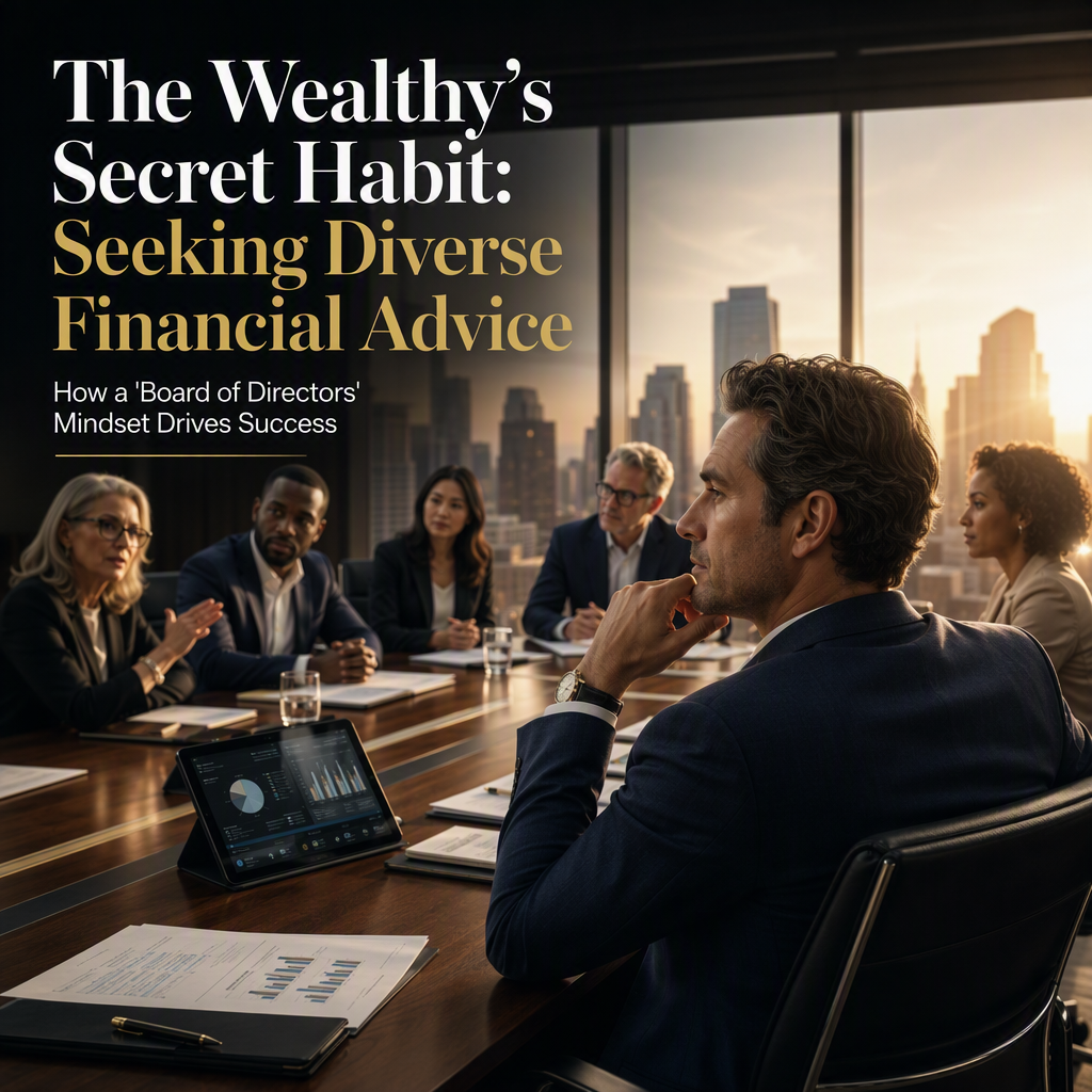 Seeking Diverse Financial Advice: The Key Habit Separating the Wealthy from Most Americans