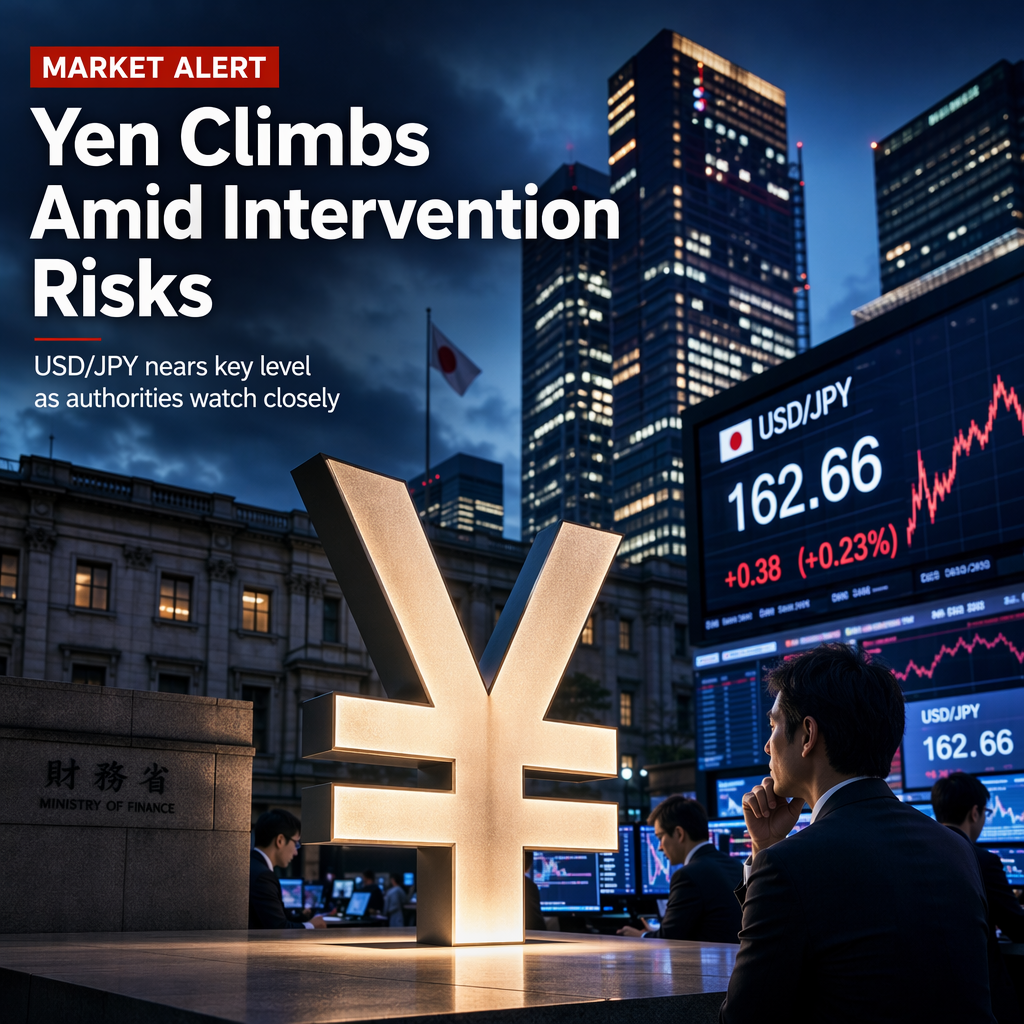 Japanese Yen Edges Higher Amid Intervention Fears as USD/JPY Approaches Key Levels
