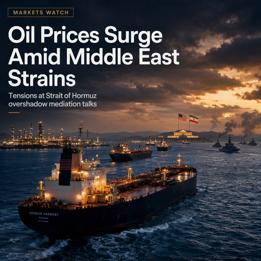 Oil Prices Climb as Middle East Tensions Persist Despite Mediation Efforts