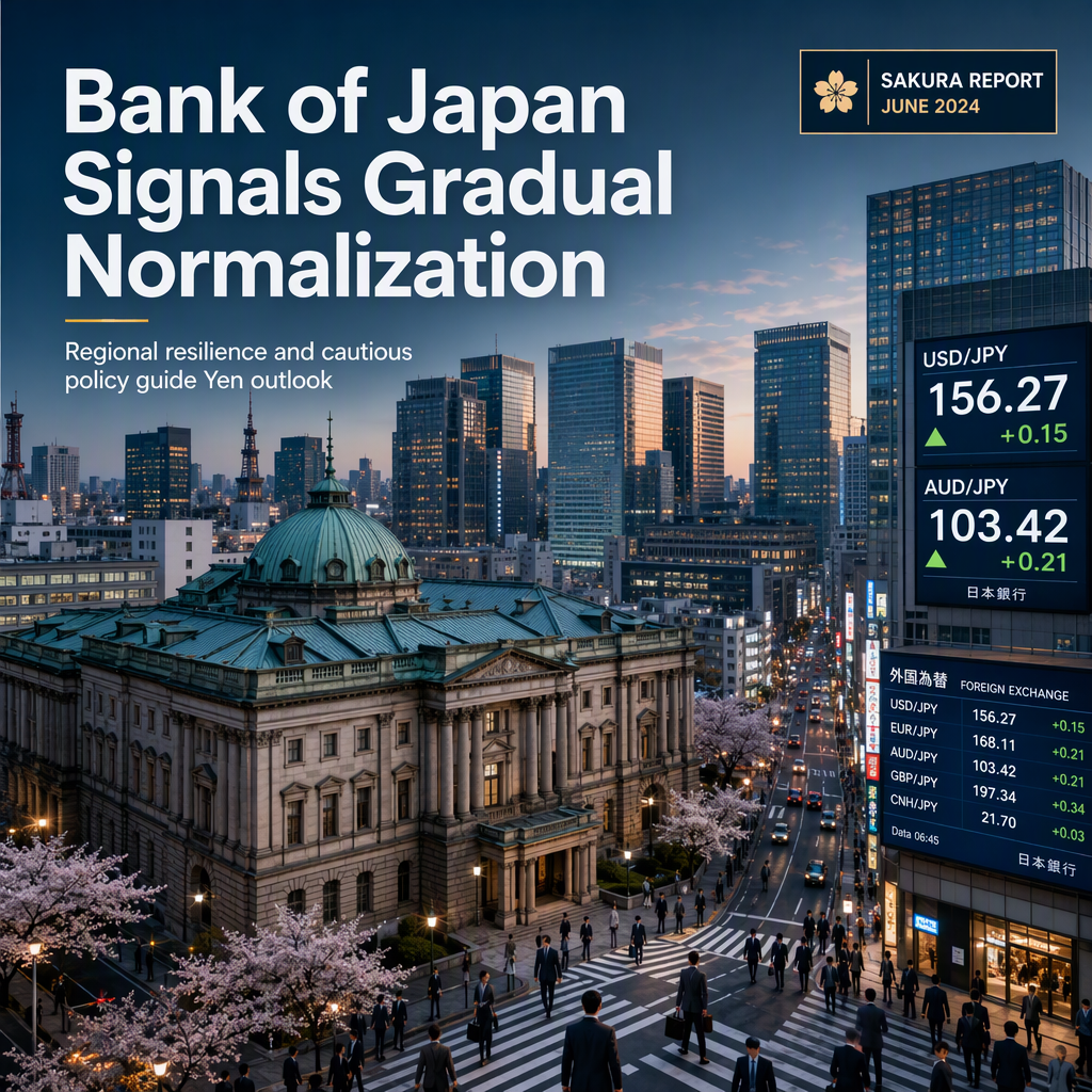 Bank of Japan Maintains Cautious Stance as Regional Assessments Hold Steady and Officials Signal Gradual Policy Normalization