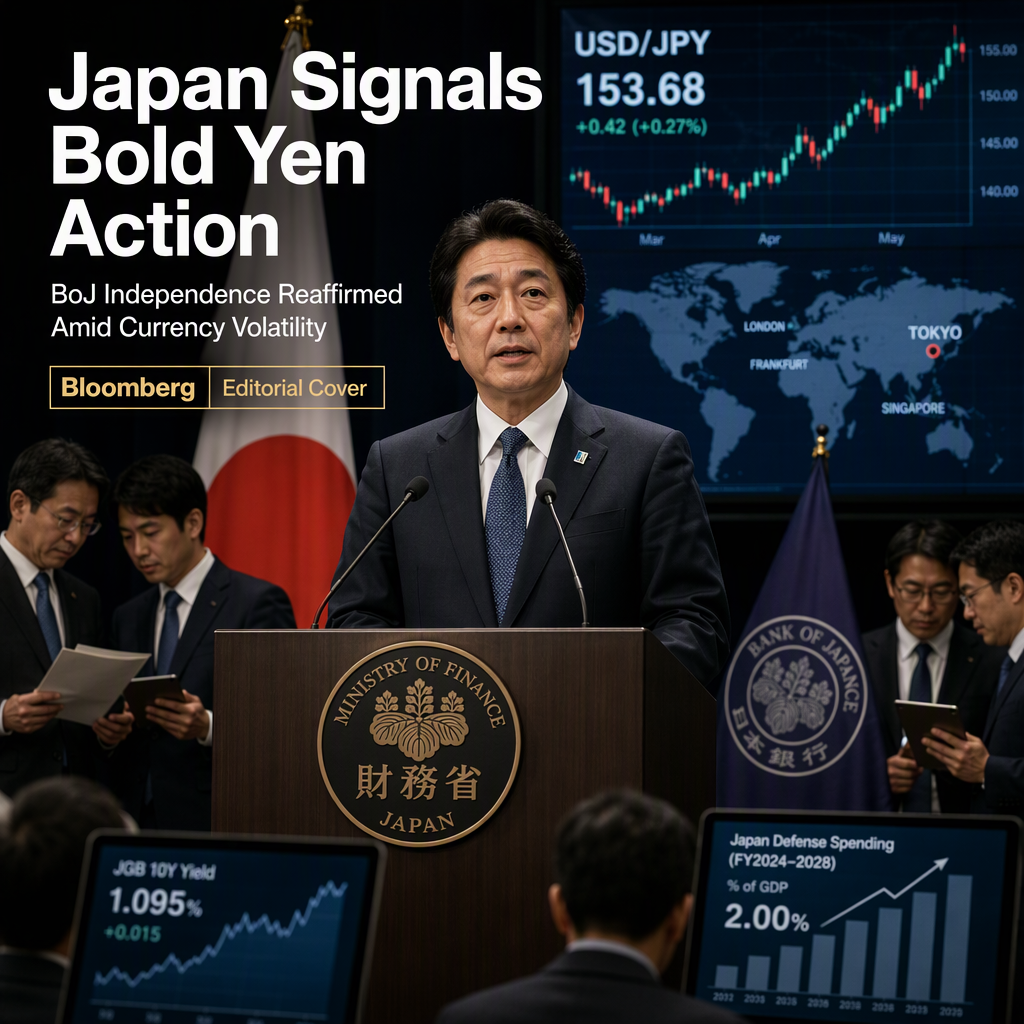 Japan's Finance Minister Katayama Emphasizes BoJ Independence and Signals Readiness for Bold Yen Action