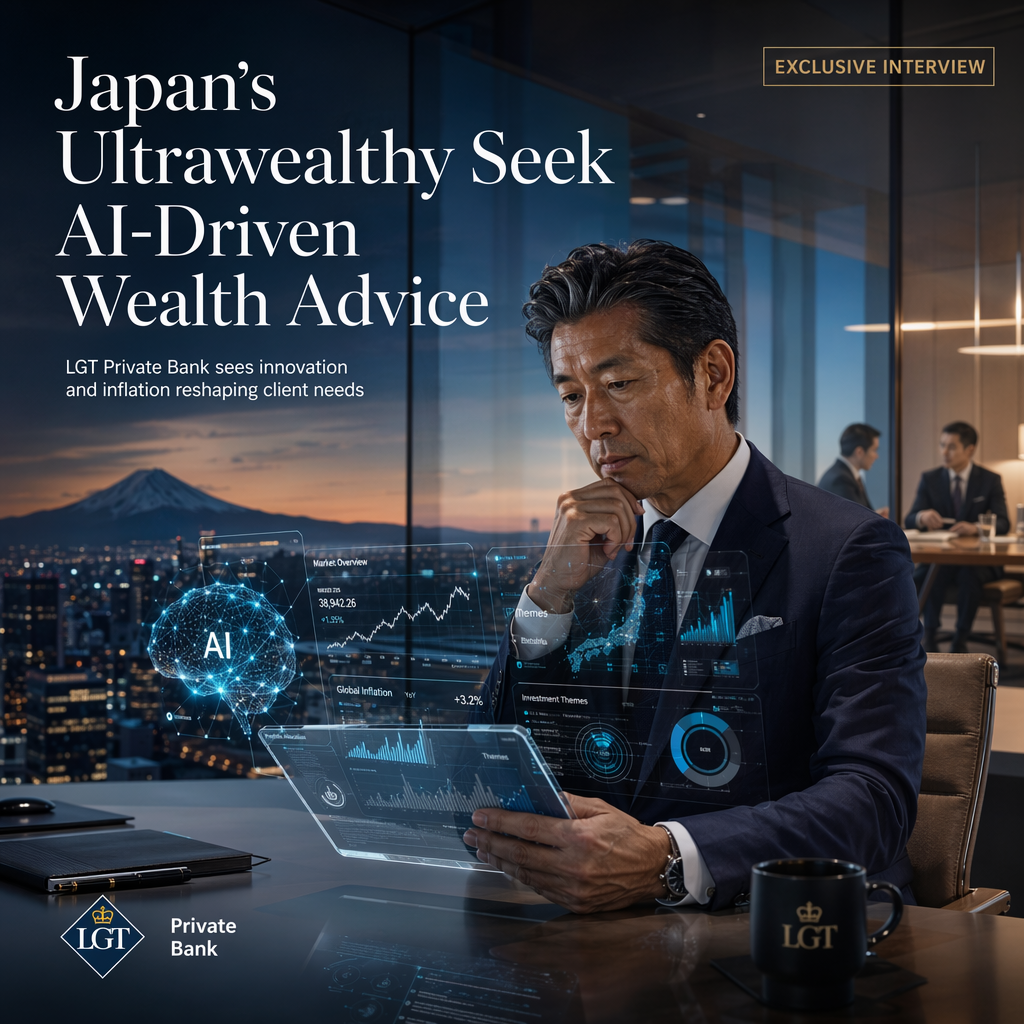 LGT Private Bank Sees AI and Inflation Driving Demand for Tailored Wealth Advice in Japan