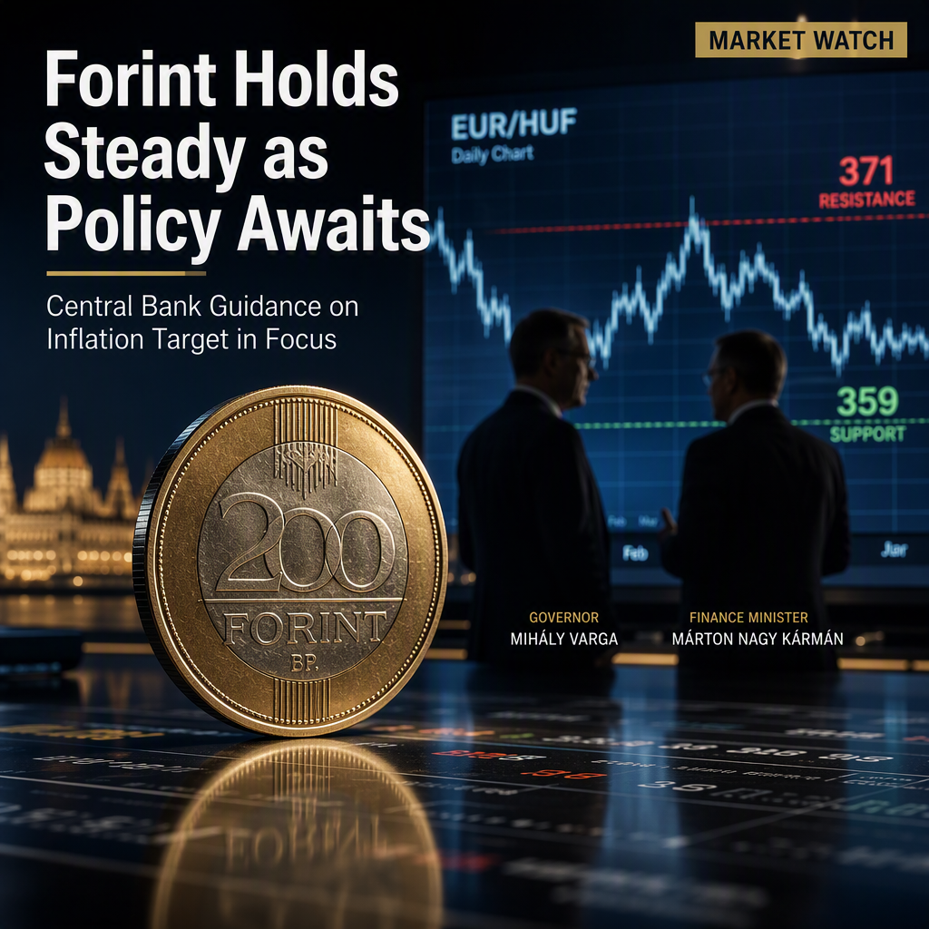 Hungarian Forint Holds Firm as Market Awaits Central Bank Guidance on Inflation Target