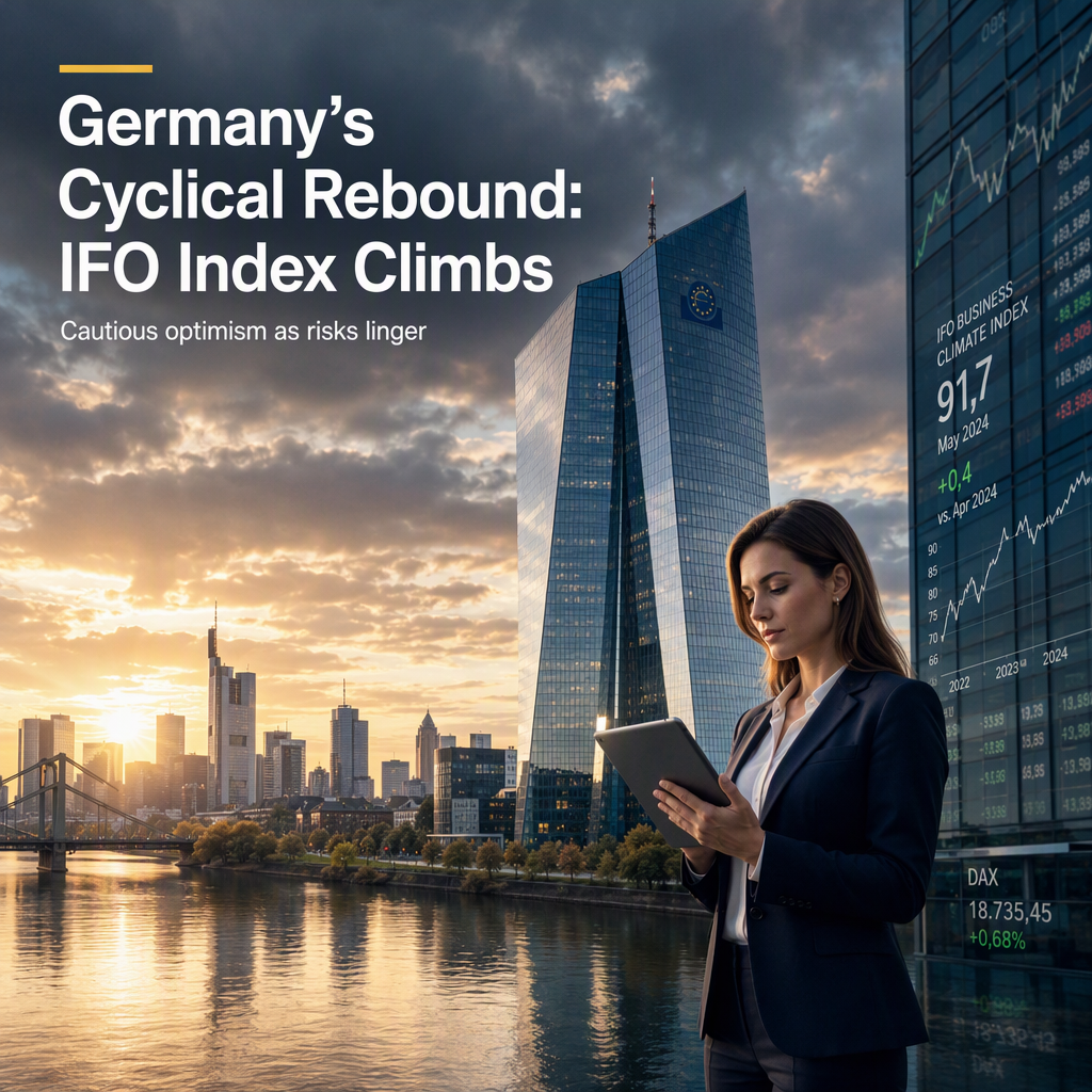 Germany's IFO Index Rises for Fifth Month, Signaling Cyclical Rebound Amid Structural Risks