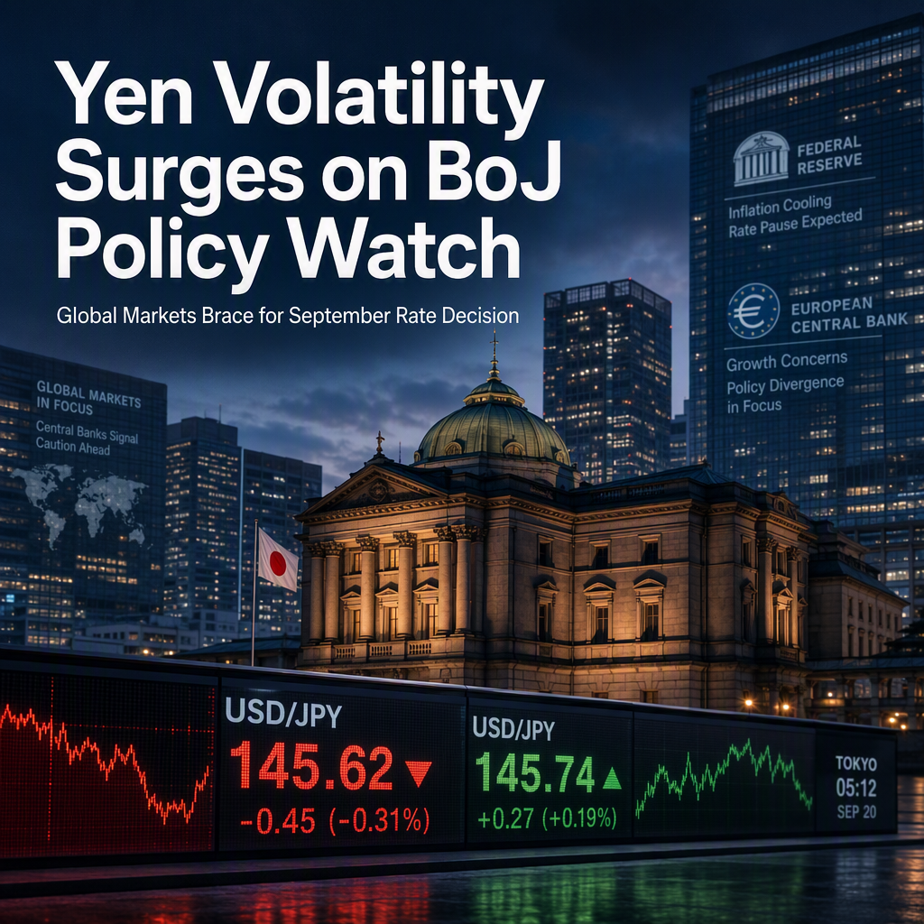 Bank of Japan Policy Anticipation Drives Yen Volatility Amid Global Central Bank Focus