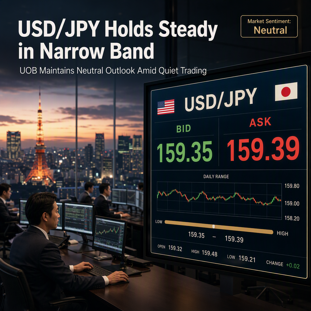 USD/JPY Remains Range-Bound as UOB Maintains Neutral Outlook