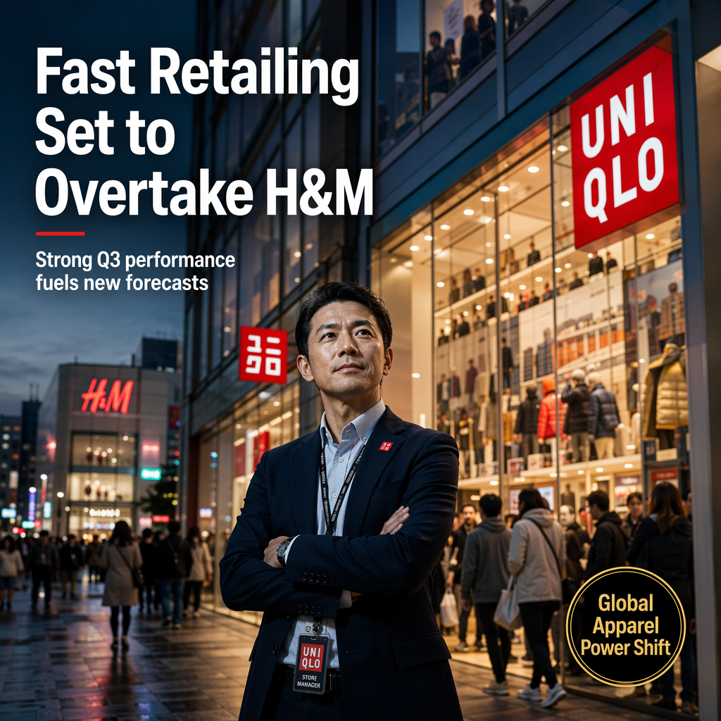 Fast Retailing Poised to Surpass H&M in Global Sales After Strong Q3 Performance