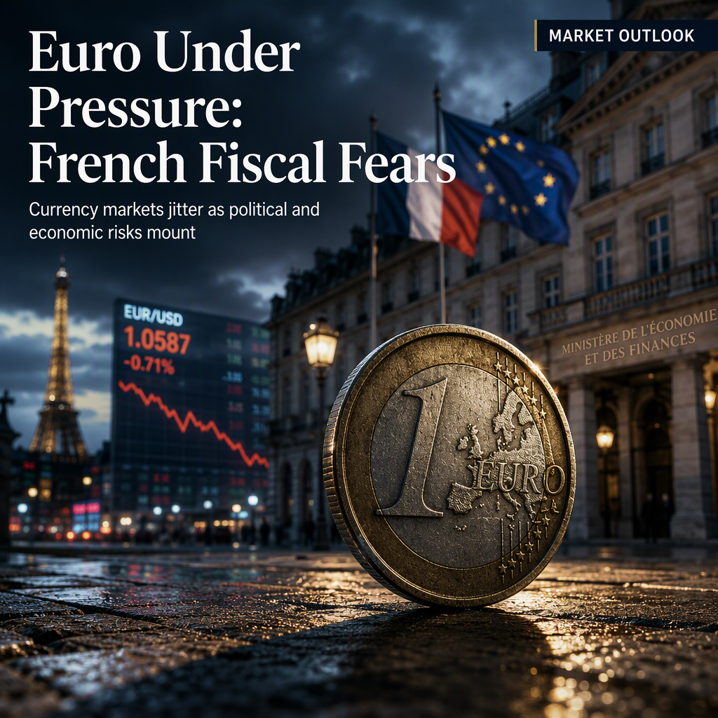 Euro Faces Downside Risks Amid French Fiscal Concerns and Political Uncertainty