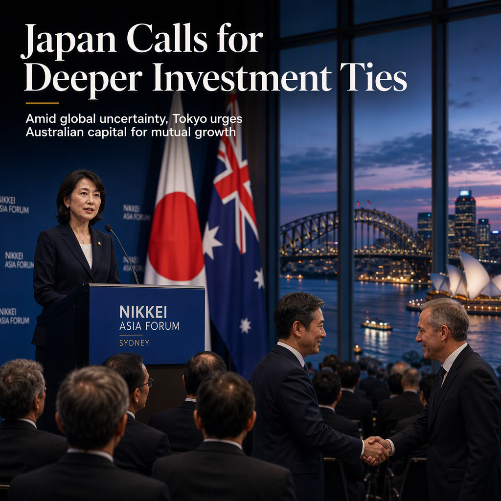 Japan Urges Increased Australian Investment Amid Geopolitical Tensions