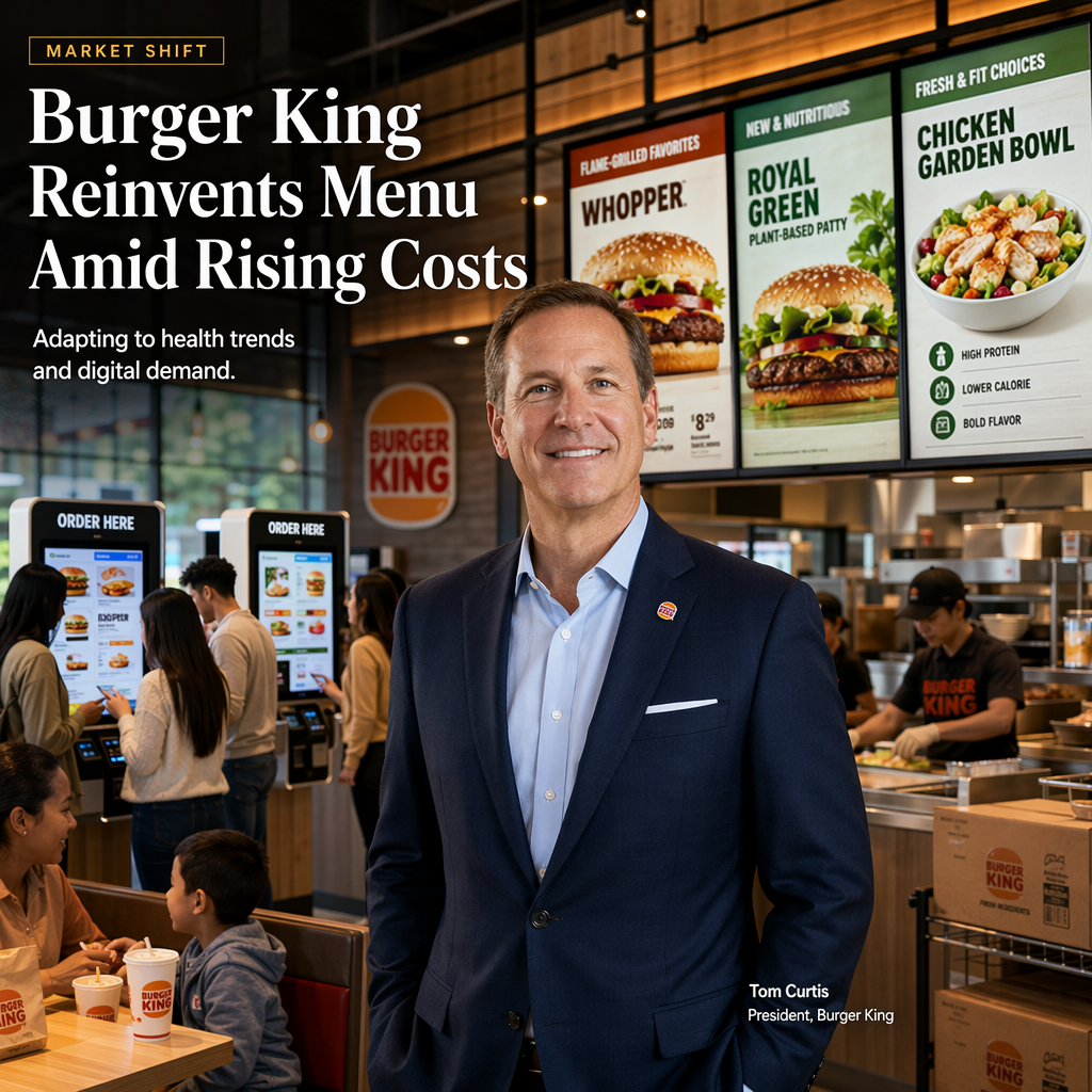 Burger King Adapts Menu and Strategy Amid Rising Costs and Changing Consumer Habits