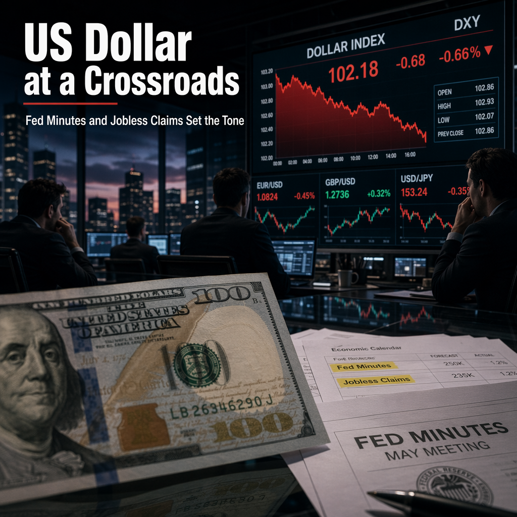 US Dollar Faces Key Test Ahead of Fed Minutes and Jobless Claims After Weekly Decline
