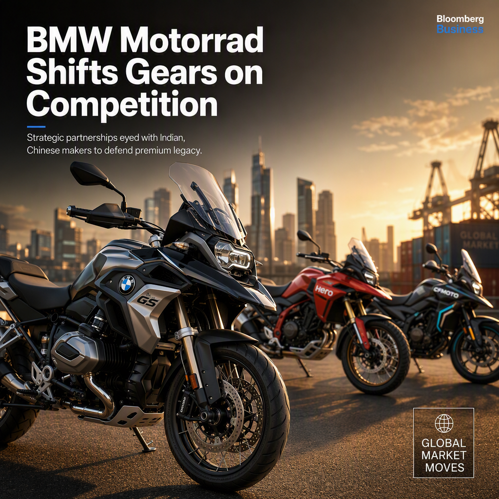 BMW Motorrad Eyes Strategic Partnerships with Indian and Chinese Rivals Amid Intensifying Competition