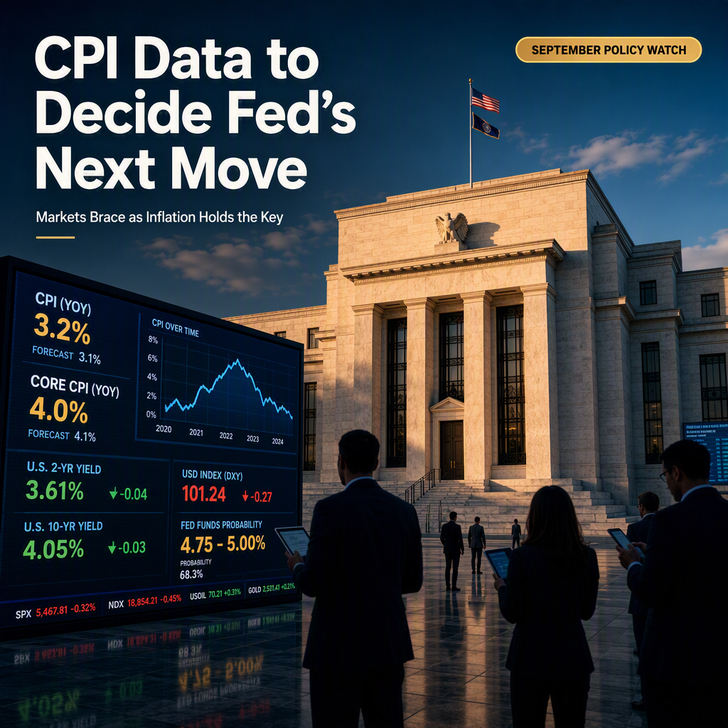 US CPI Data to Steer Fed Policy as Markets Price in Limited Upside for USD Rates
