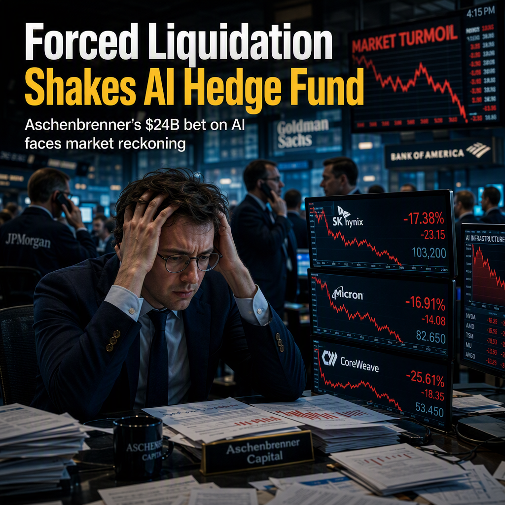 Leopold Aschenbrenner's Hedge Fund Forced to Liquidate Public Stock Holdings Amid Steep AI Losses