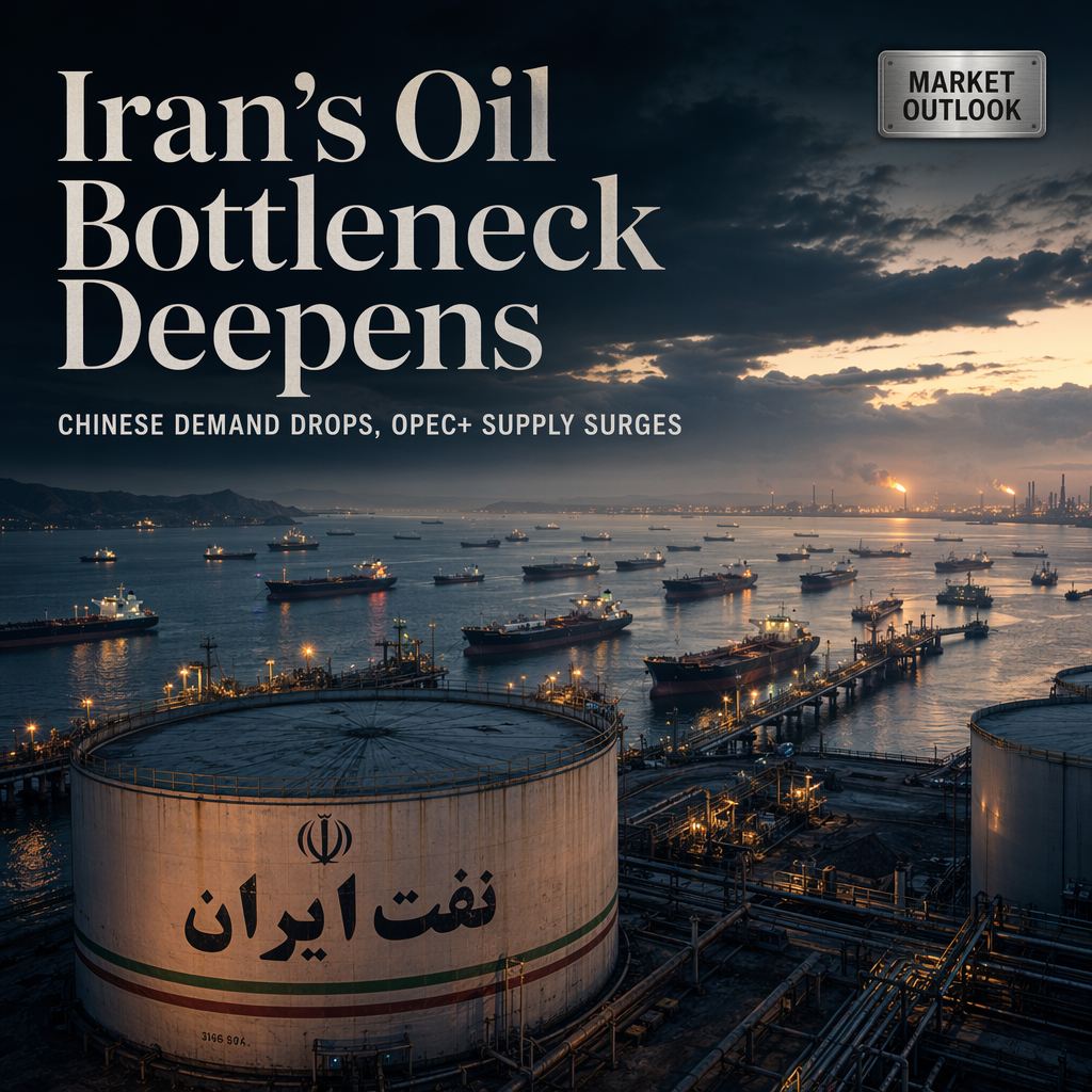 Iran Faces Hurdles in Clearing Oil Inventories Amid Shifting Chinese Demand and Rising OPEC+ Supply