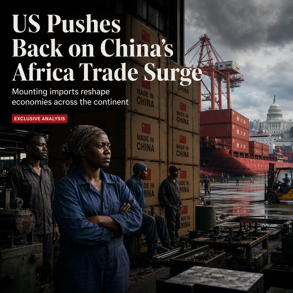 US Responds to China's Export Surge Amid Mounting Pressure on African Economies