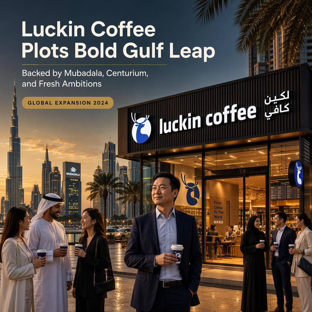 Luckin Coffee Eyes Gulf Expansion Backed by Major Global Investors