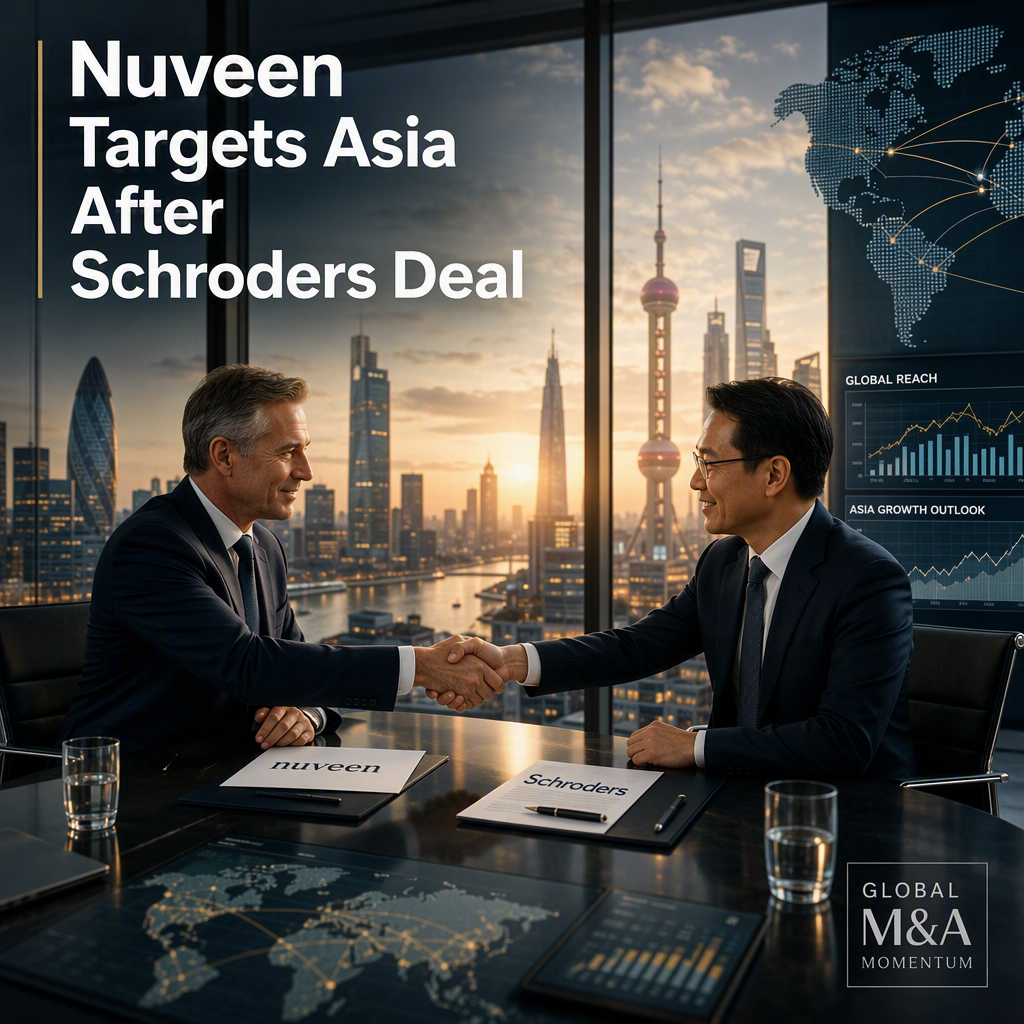 Nuveen Eyes Further M&A After Announcing Schroders Acquisition, CEO Says