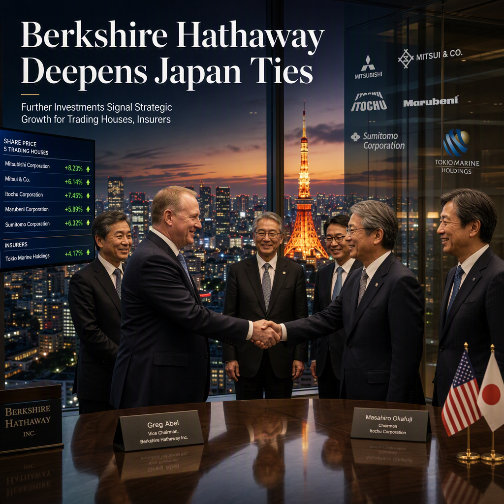 Berkshire Hathaway Signals Deeper Commitment to Japan's Trading Houses and Insurers