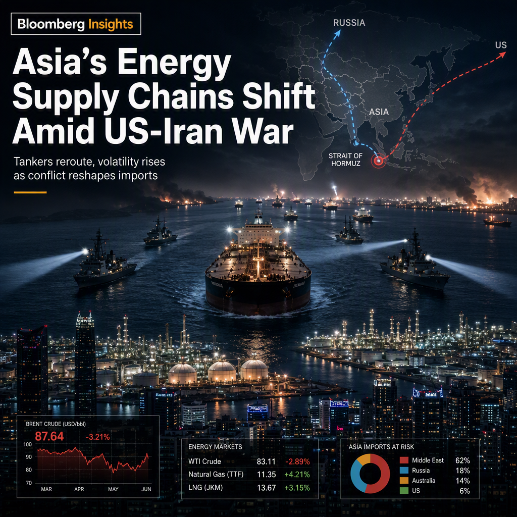 US-Iran War Triggers Lasting Shift in Asia's Energy Supply Chains