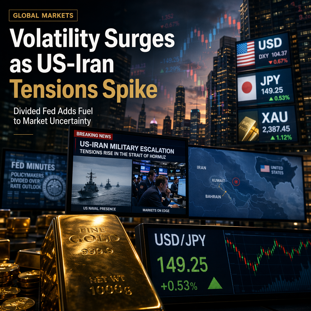 US-Iran Tensions and Divided Fed Fuel Volatility Across USD, Yen, and Gold Markets