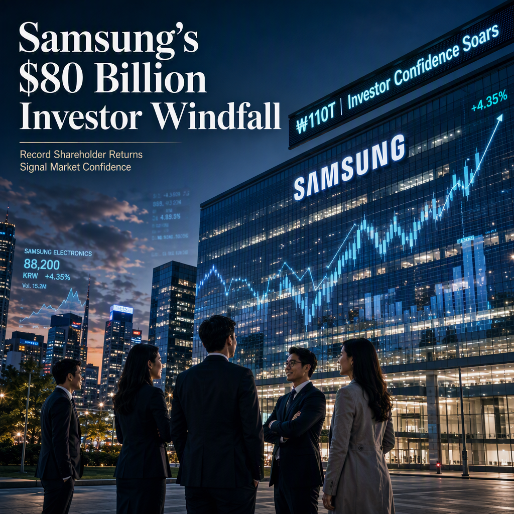 Samsung Unveils Record $80 Billion Shareholder Return Plan Following SK Hynix Buyback