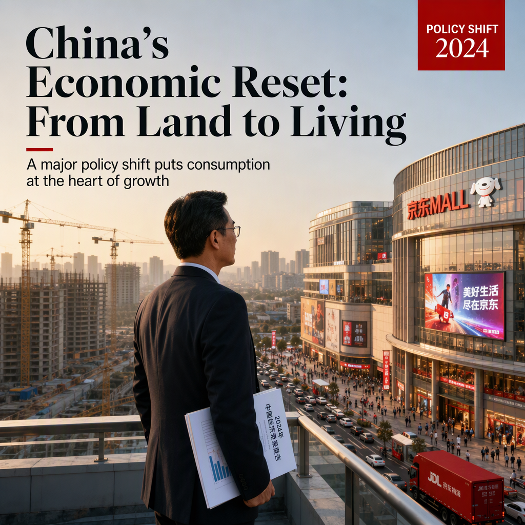 China Shifts Economic Growth Model from Land Sales to Consumption-Driven Strategy