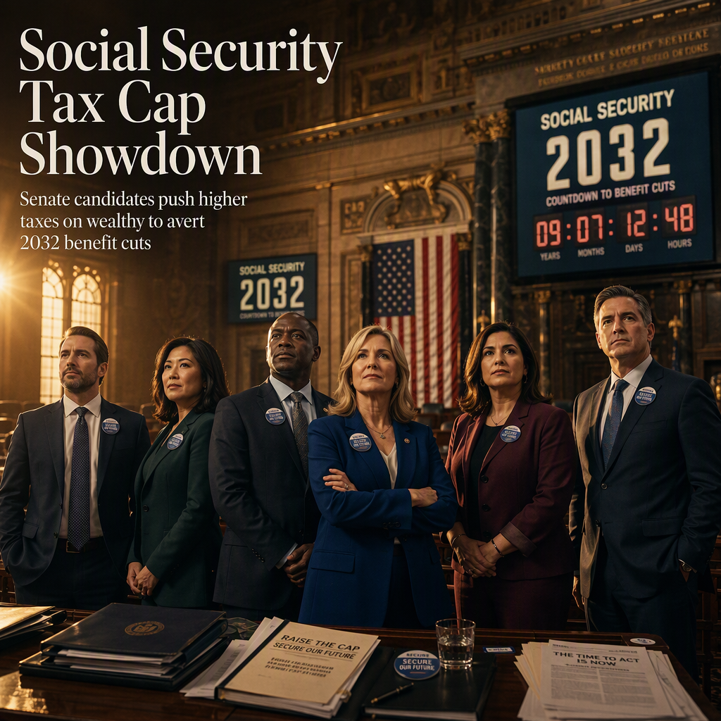 Senate Candidates Propose Raising Social Security Tax Cap to Avert 2032 Benefit Cuts