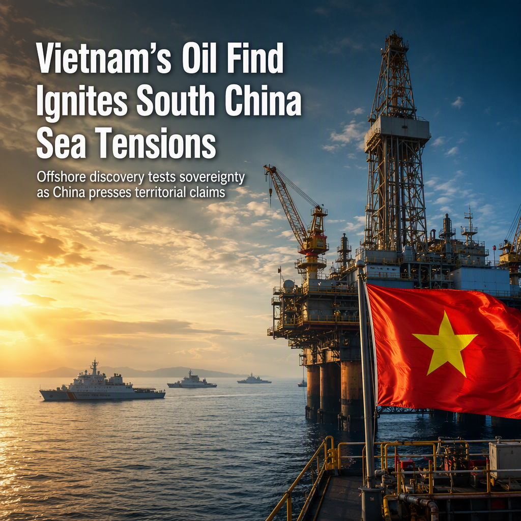 Vietnam's Offshore Oil Discovery Sparks Geopolitical Tensions with China