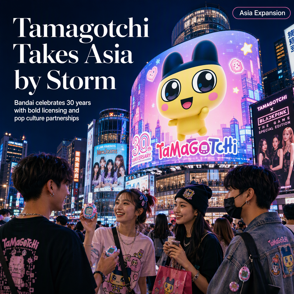 Bandai Expands Tamagotchi's Reach in Asia Through Licensing and Pop Culture Collaborations