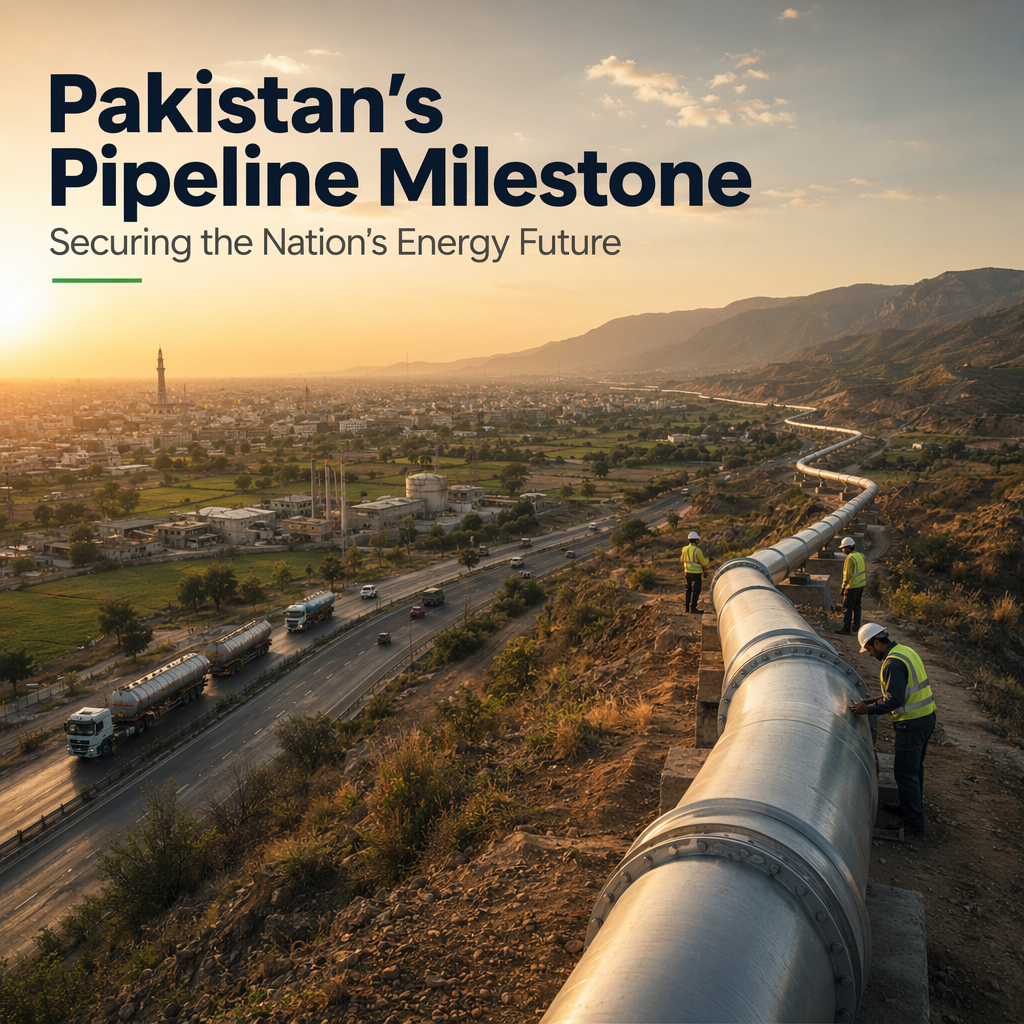 Pakistan Approves Final Segment of 1,600-Kilometer National Oil Pipeline, Enhancing Energy Security
