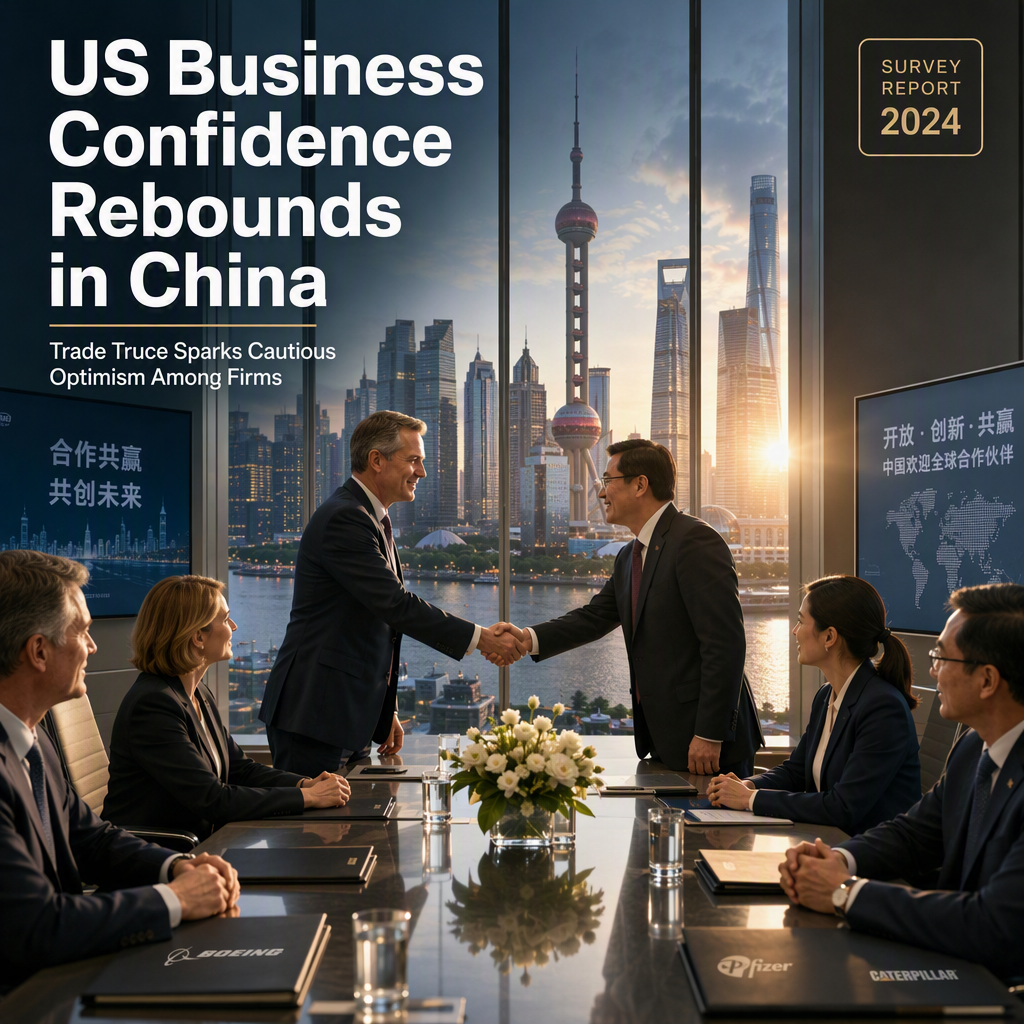 US Business Confidence in China Rebounds After Trade Truce Eases Uncertainty