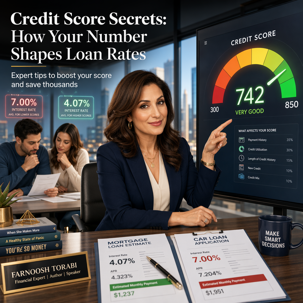 Expert Explains How Credit Scores Impact Loan Rates and Offers Tips to Improve Them
