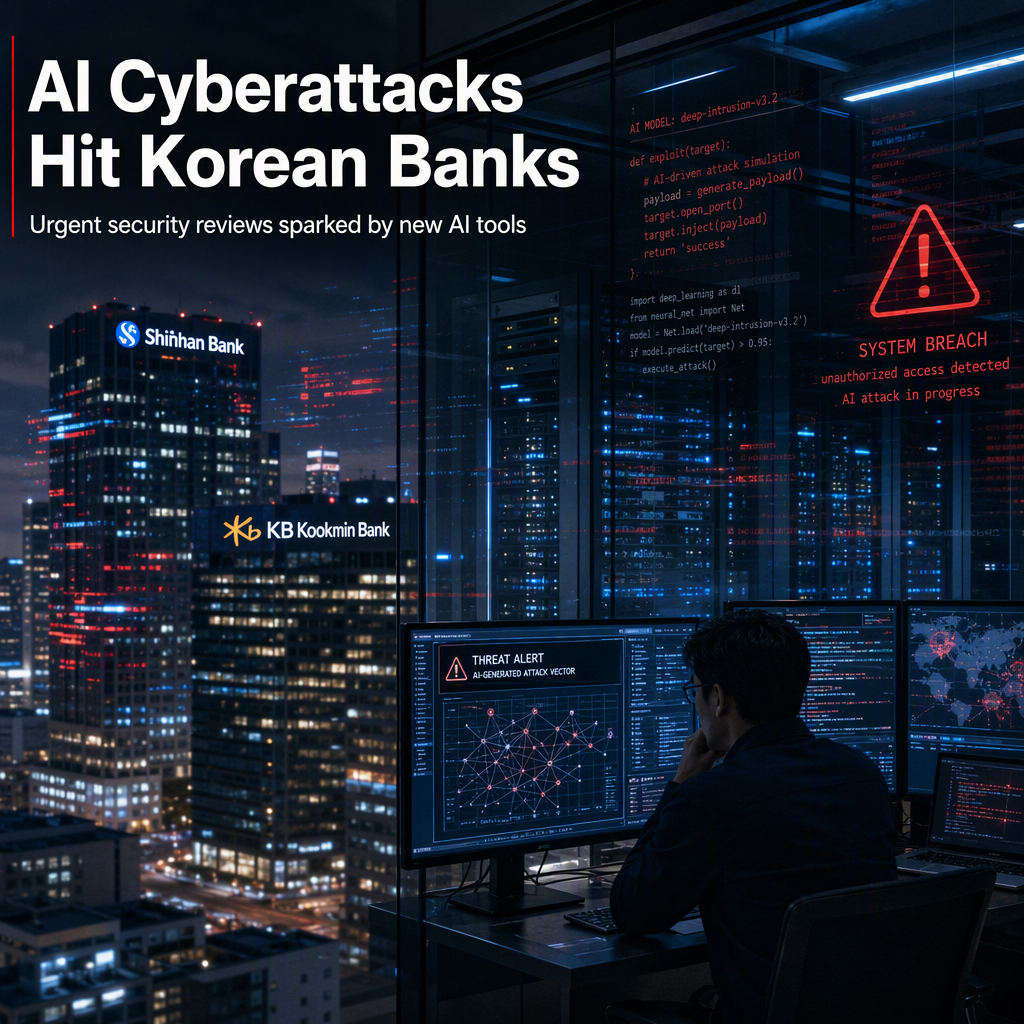 AI-Powered Cyberattacks Target South Korean Banks, Prompt Urgent Security Review