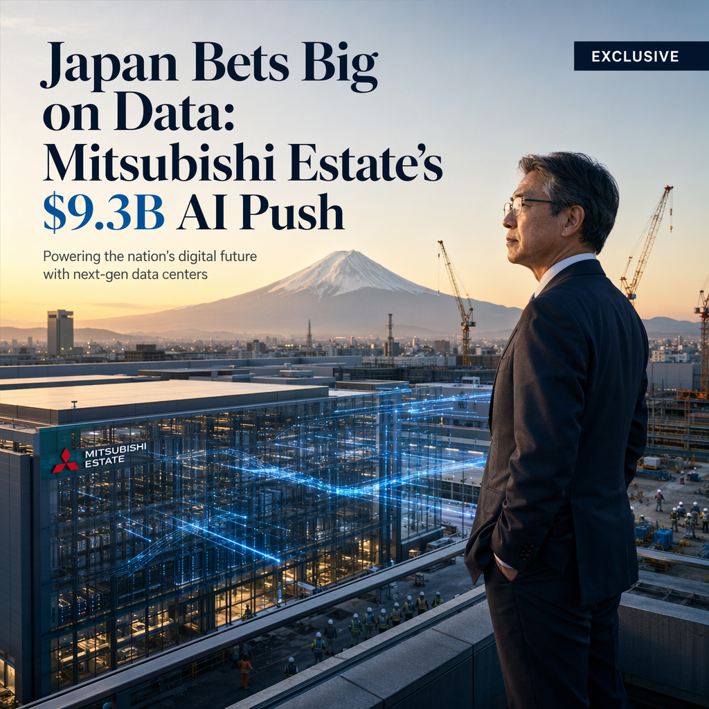 Mitsubishi Estate Announces $9.3 Billion Data Center Expansion in Japan Amid AI Boom